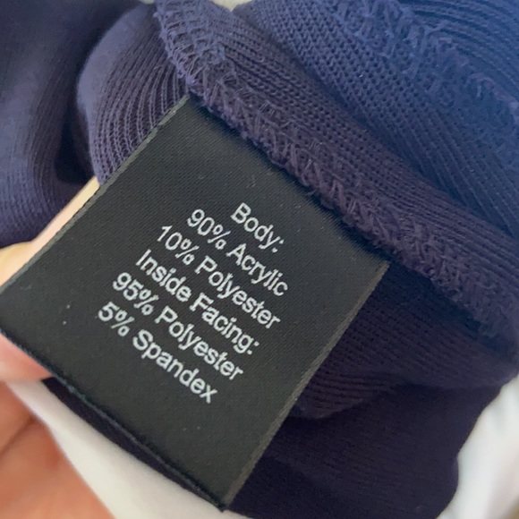 Misook navy and white jumpsuit - Picture 6 of 6